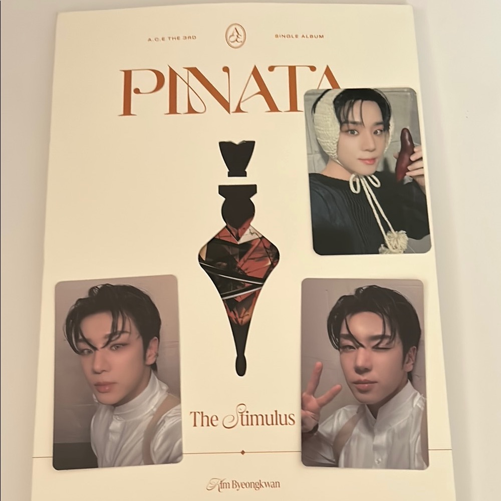 A.C.E 3rd Single Album 'Pinata' with Photocards- Byeongkwan ver